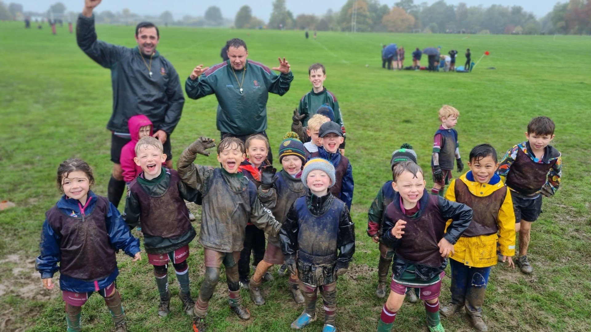 Image of Guildfordians RFC (GRFC) Minis Rugby team located on Stoke Park Guildford - Sportsmanship